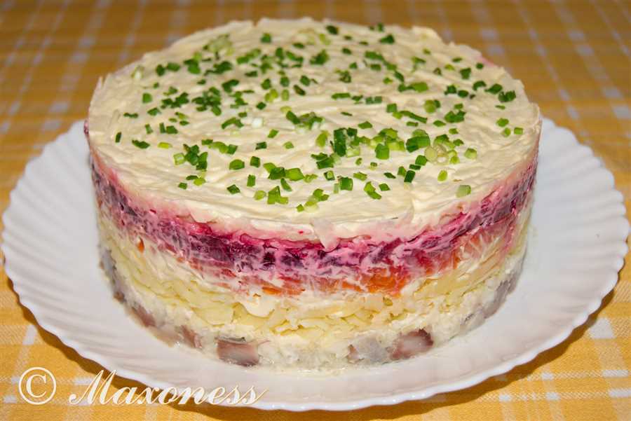Селедка, майонез и оливье — необычный и вкусный вариант приготовления классического блюда Селедка под шубой без лука